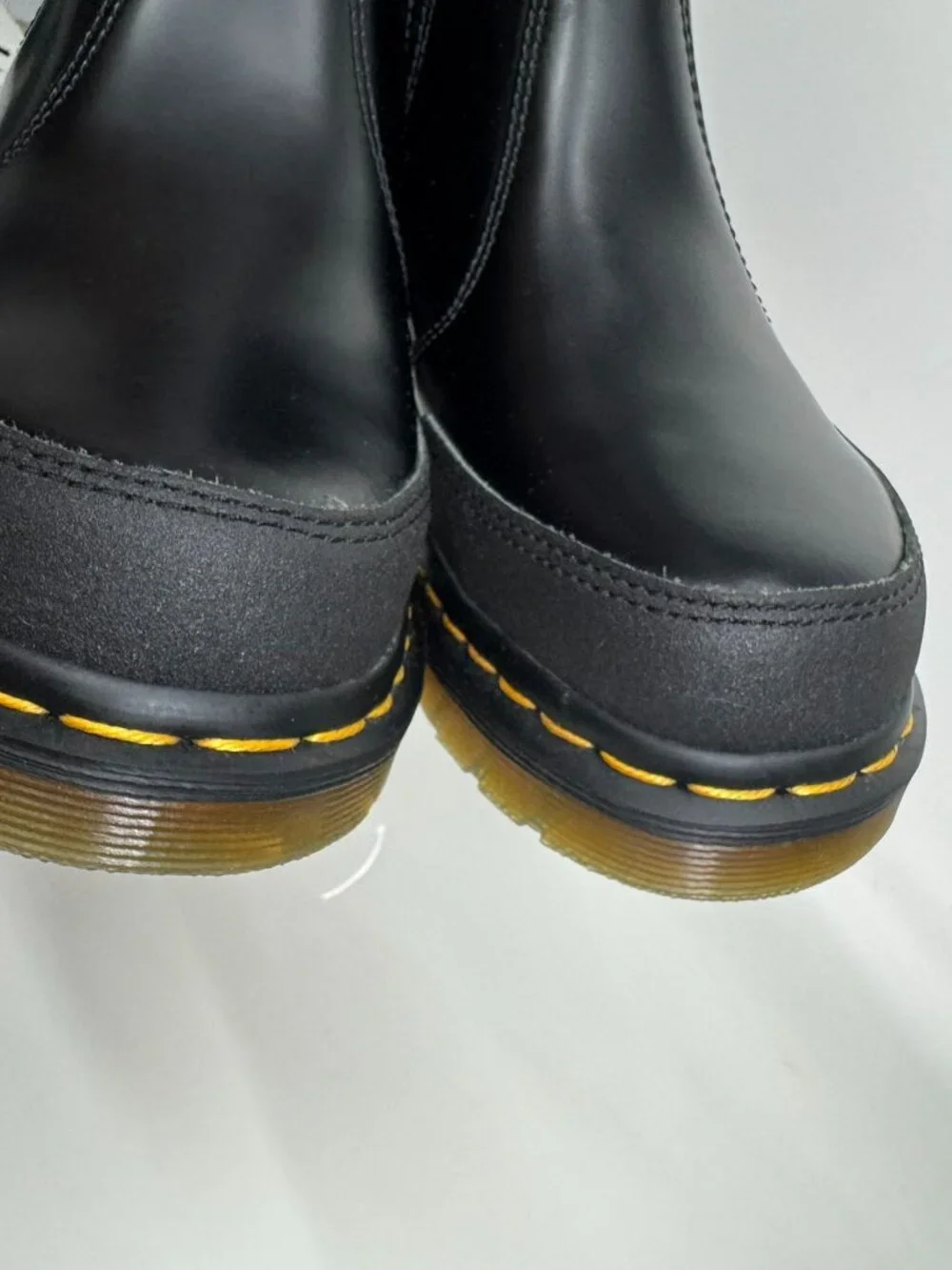 Dr Martens Slip On 2976 Guard PNL-SM Black Dual Smooth Men's 7